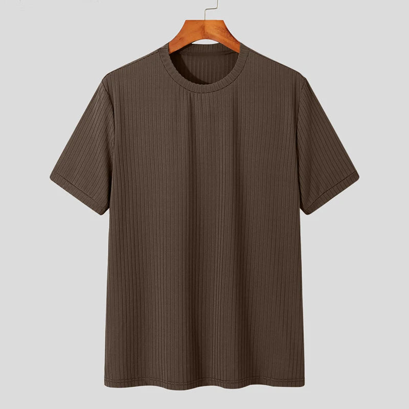 Vigoratti Line™ – Summer Retro Knit Polo Shirt for Men