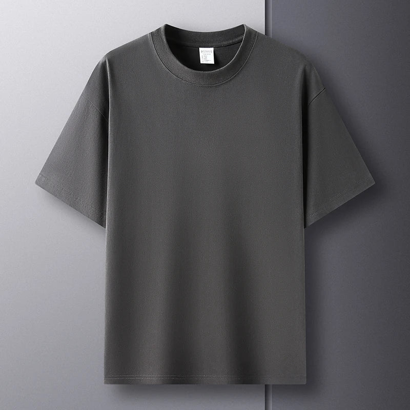 Premium Cotton Men’s Summer T-Shirt – Breathable, Casual & Timeless