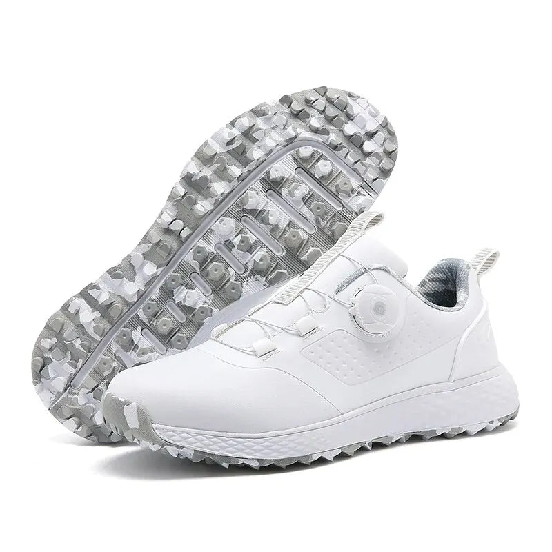 Waterproof Golf Sneakers – Men’s Casual Outdoor Footwear